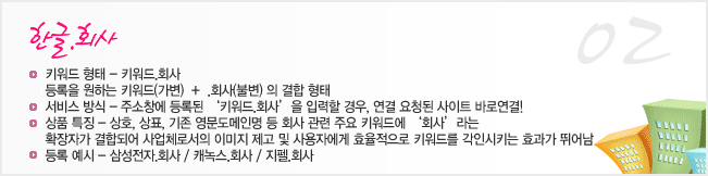 Korea Company Keyword